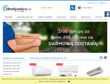 Tablet Screenshot of klimatyzatory.net